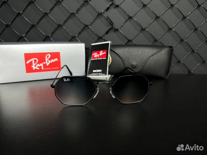 Очки RayBan octagonal RB3556N