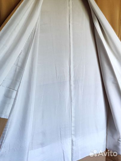 Элегантное кимоно песочного цвета, 155 см