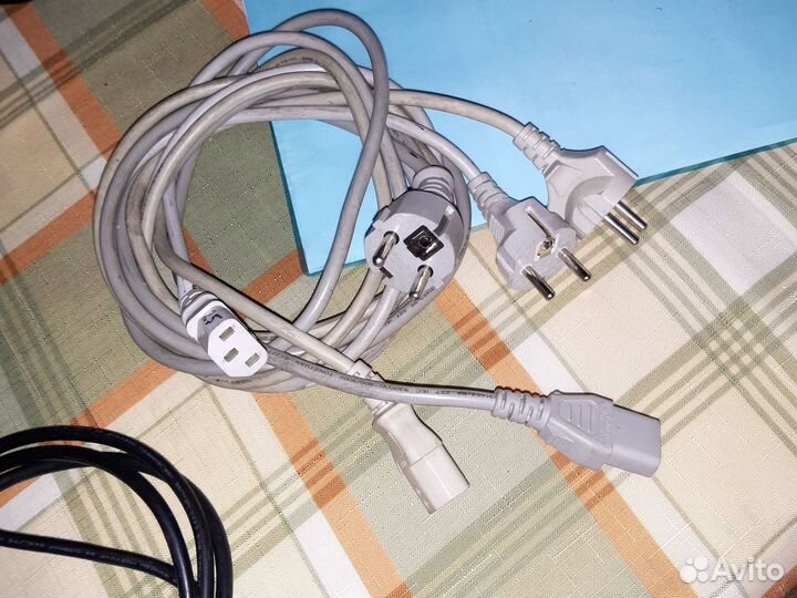 Шнур питания для компьютера. 0.75 мм2. Новые и бу