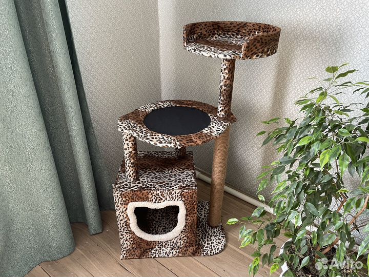 Когтеточка домик для кошки