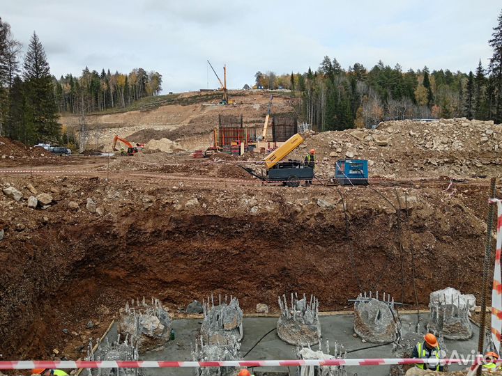Аренда компрессора с отбойными молотками