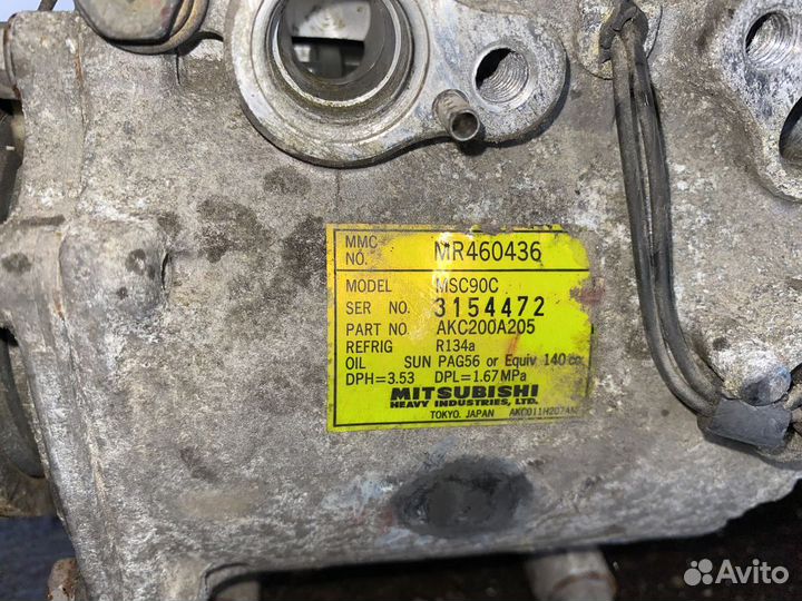Компрессор кондиционера Mitsubishi Lancer Cedia CS