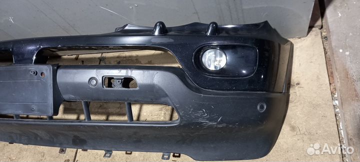 Передний бампер bmw x5 e53 рестайлинг, чёрный
