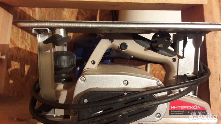 Электро рубанок интерскол