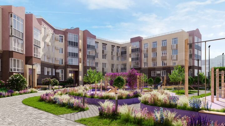 3-к. квартира, 73 м², 4/4 эт.