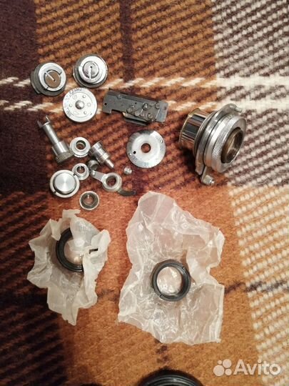 Фотоаппарат фэд-2, детали кинокамера Кварц