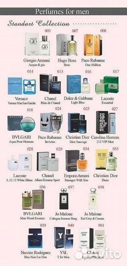 Духи, отдельно или набором