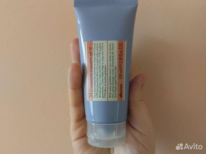 Davines крем для лица и тела с spf