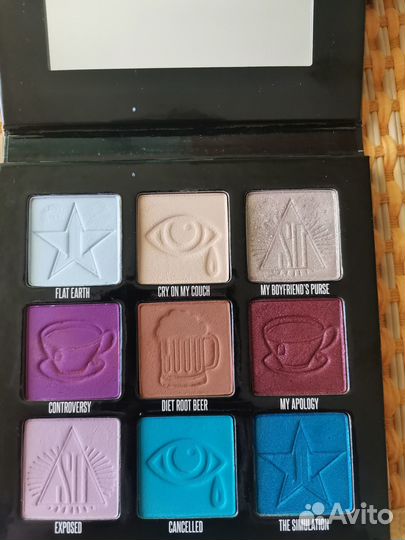 Палетка Jeffrey Star Controversy mini бу оригинал