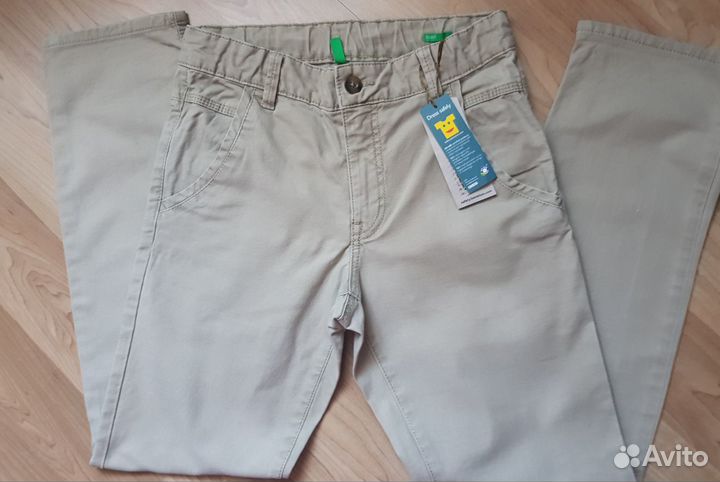 Новые Джинсы Benetton р.146-152(XL)