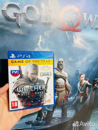 Ведьмак 3 игра года рус озвучка новый диск ps4