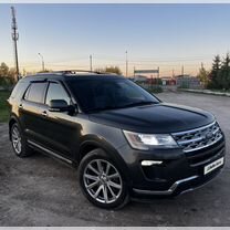 Ford Explorer 3.5 AT, 2018, 106 349 км, с пробегом, цена 3 450 000 руб.