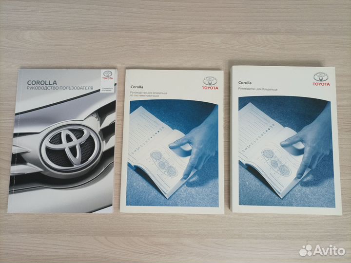 Руководство пользователя Toyota Corolla 648 стр