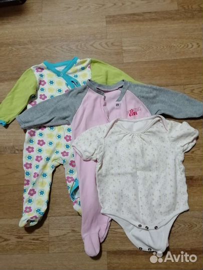 Вещи для девочки от 2 до 4 месяцев