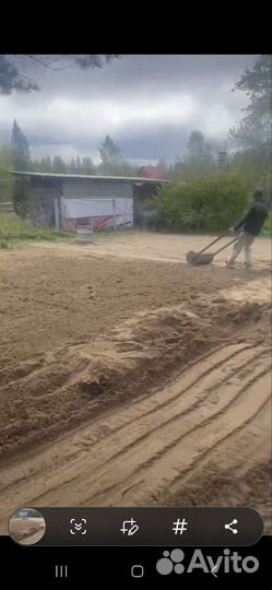 Выравнивание участка под газон