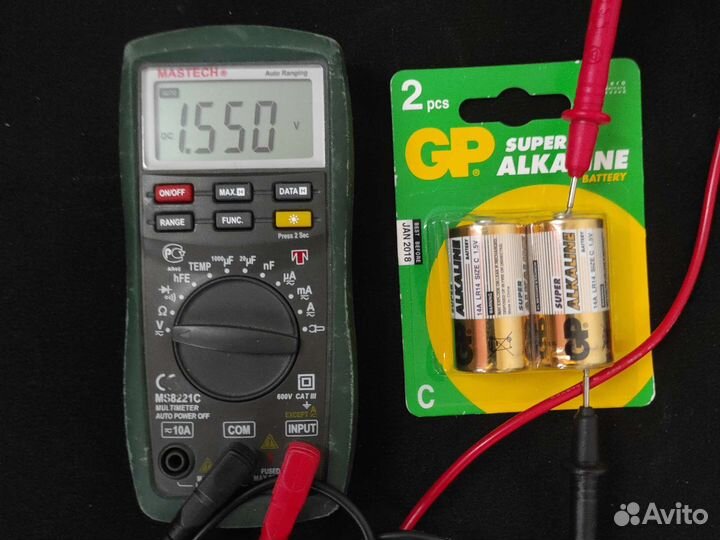 Батарейки LR14 1.5 вольт GP