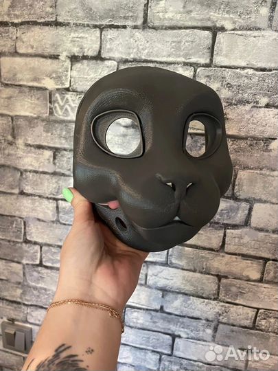 Маска Котик фурсьют