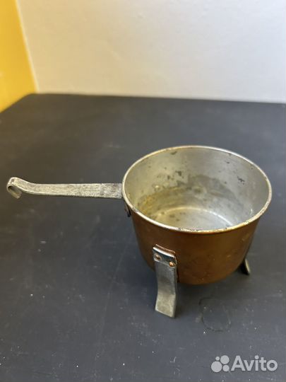 Медный ковшик, винтаж, Швеция