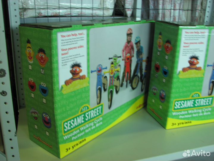 Беговел детский sesame street 123 Walking Bike