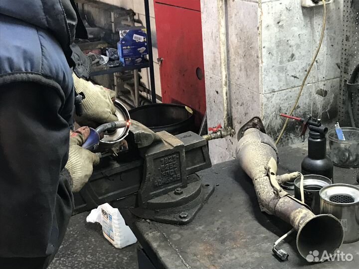 Удаление катализатора бесплатно Гофра