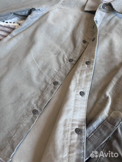 Вельветовая рубашка