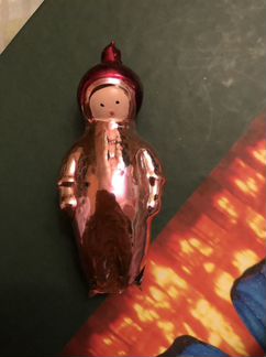 Елочная игрушка космонавт СССР