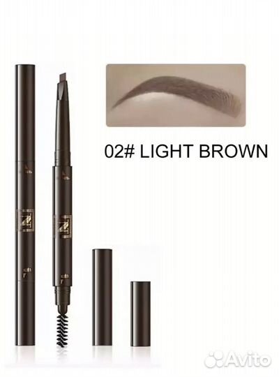 Карандаш для бровей с щеточкой