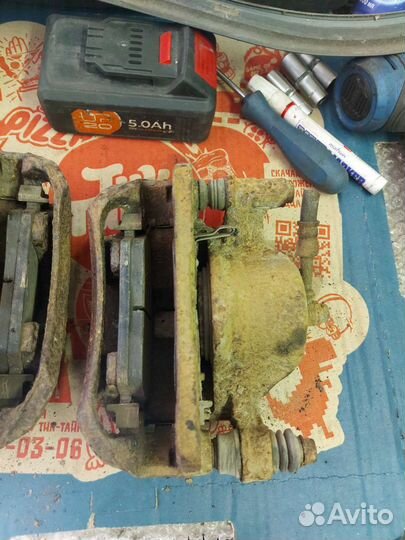 Суппорта передние для hyundai getz