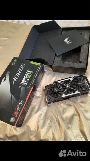 Видеокарта Aorus geforce gtx 1070 8gb