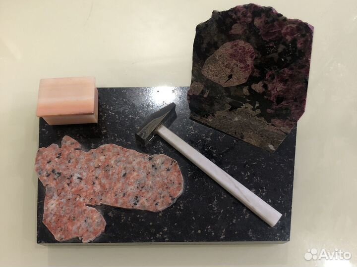 Стелла из Астрофиллита, Родонита, Оникса