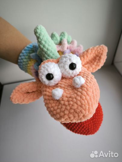 Логопедическая игрушка-говорушка Единорог