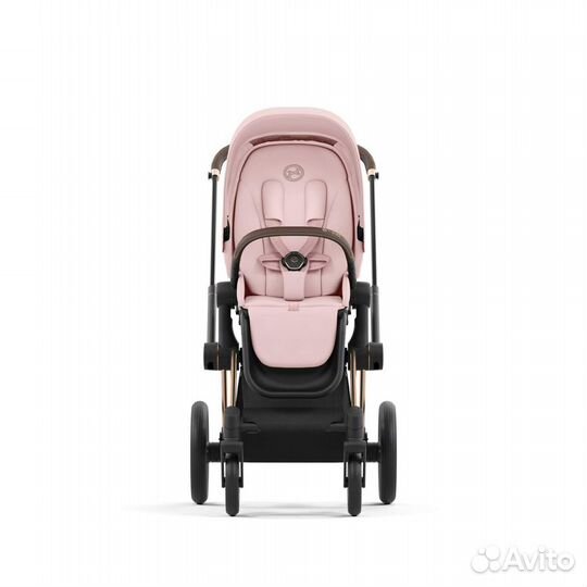 Коляска 2 в 1 Cybex priam 4 Peach Pink