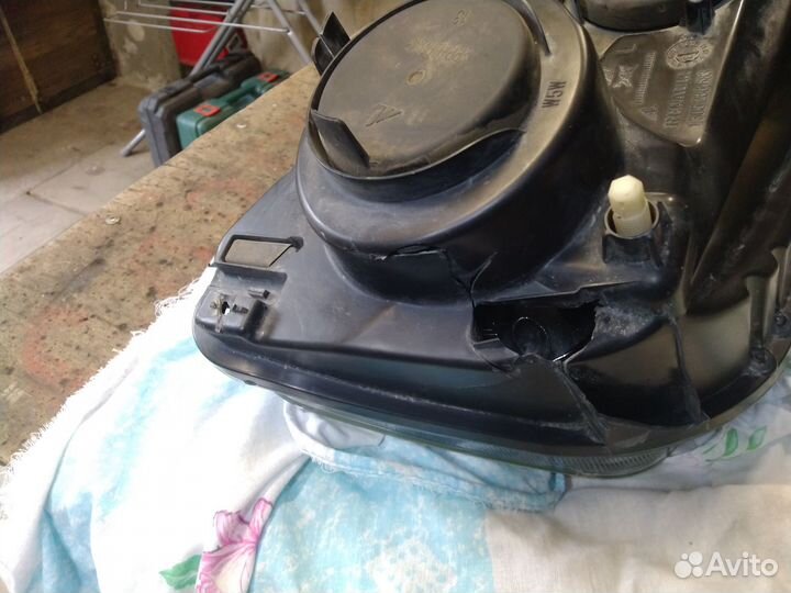 Фара левая renault duster