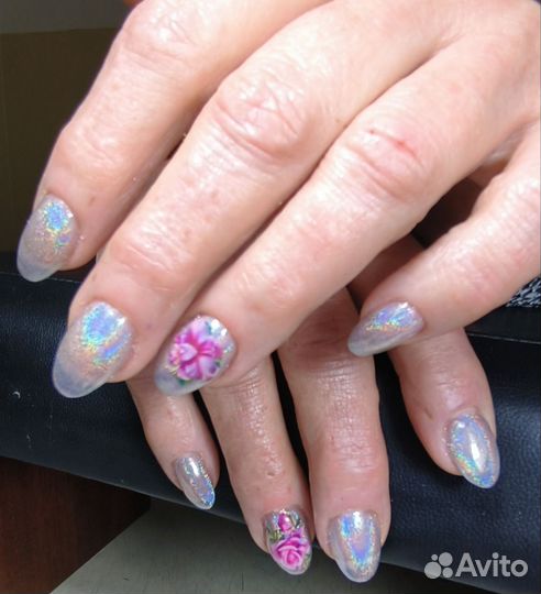 Наращивание,Маникюр на дому