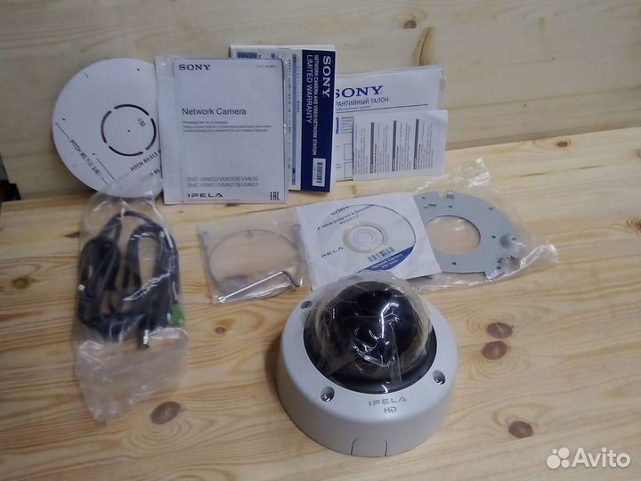 Камера видеонаблюдения купольная, sony SNC-VM601