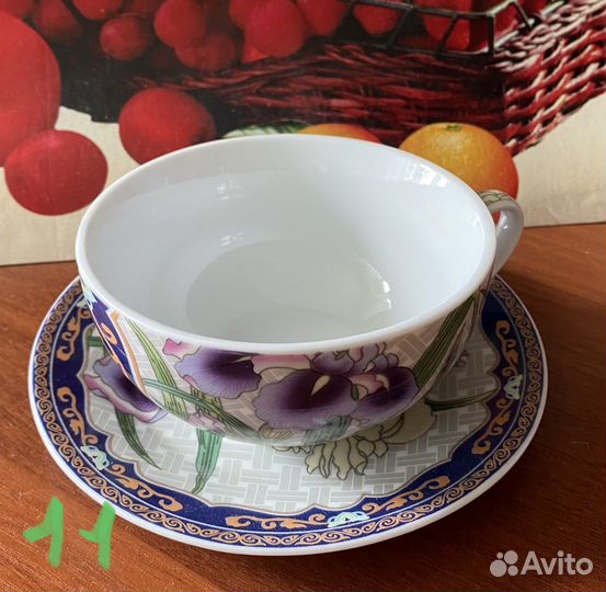 Столовый сервиз, набор салатников, масленка