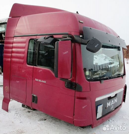 Кабина MAN TGX XLX