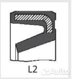 Сальник (манжета) 20*30*7