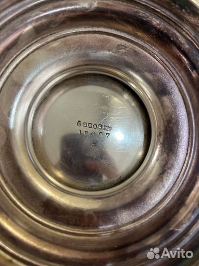 Ваза для фруктов серебрение