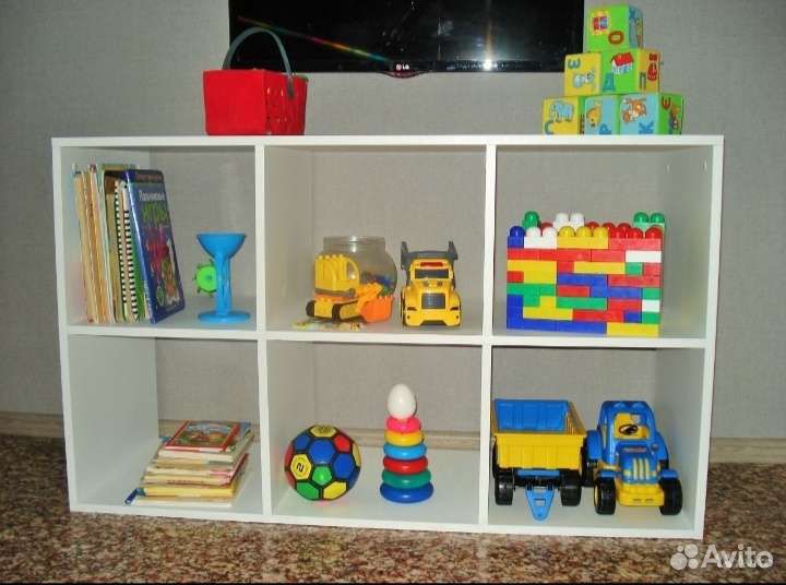 Стеллаж для хранения игрушек