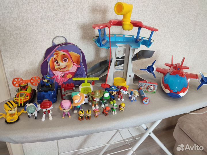 Щенячий патруль: база, самолёт и другое