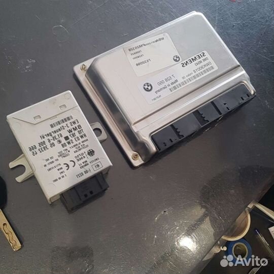 Блок управления двигателем бмв м54б22