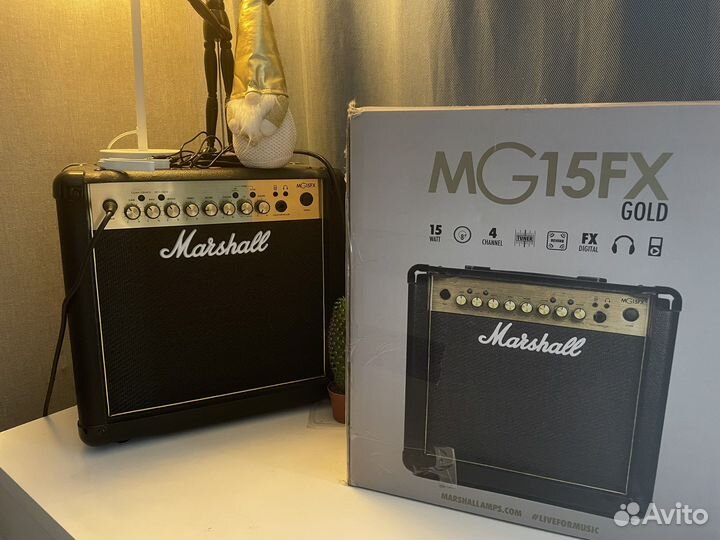 Комбоусилитель marshall mg15gfx