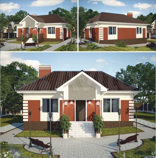 Дом 103,5 м² на участке 8 сот.