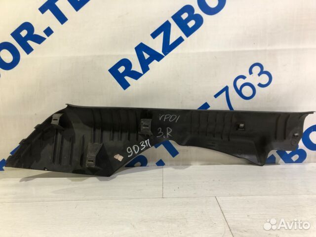 Обшивка задней арки правая volkswagen polo 5 1.6 м