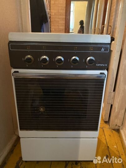 Газовая плита Карпаты 12 б/у