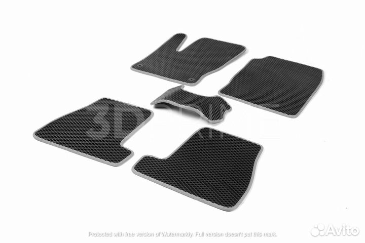 Коврики EVA на Mercedes С-класс W204 2007 - 2011