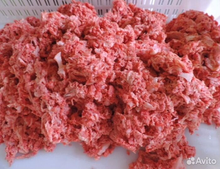 Фарш мясокостный