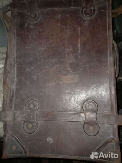 Кожаный чемодан СССР