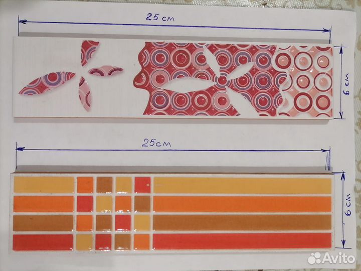 Бардюры керамические
